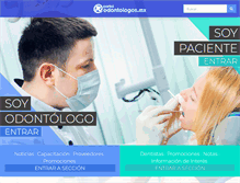 Tablet Screenshot of odontologos.mx